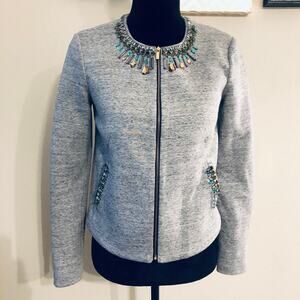 Elizabeth and James Quinn  Rhinestone Jacket sz XS